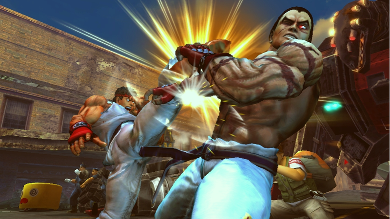 Illustration for article titled Street Fighter X Tekken Screens